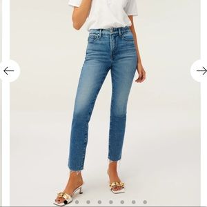 Good American raw hem - NEW never worn